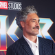Taika Waititi on a Marvel red carpet